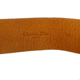 CHRISTIAN DIOR 2003 Saddle Belt Bag Brown #85 24030