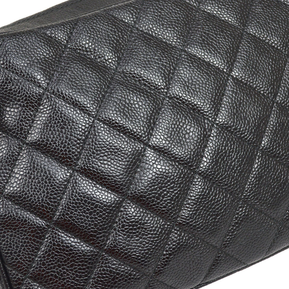CHANEL 1994-1996 Camera Bag Large Black Caviar