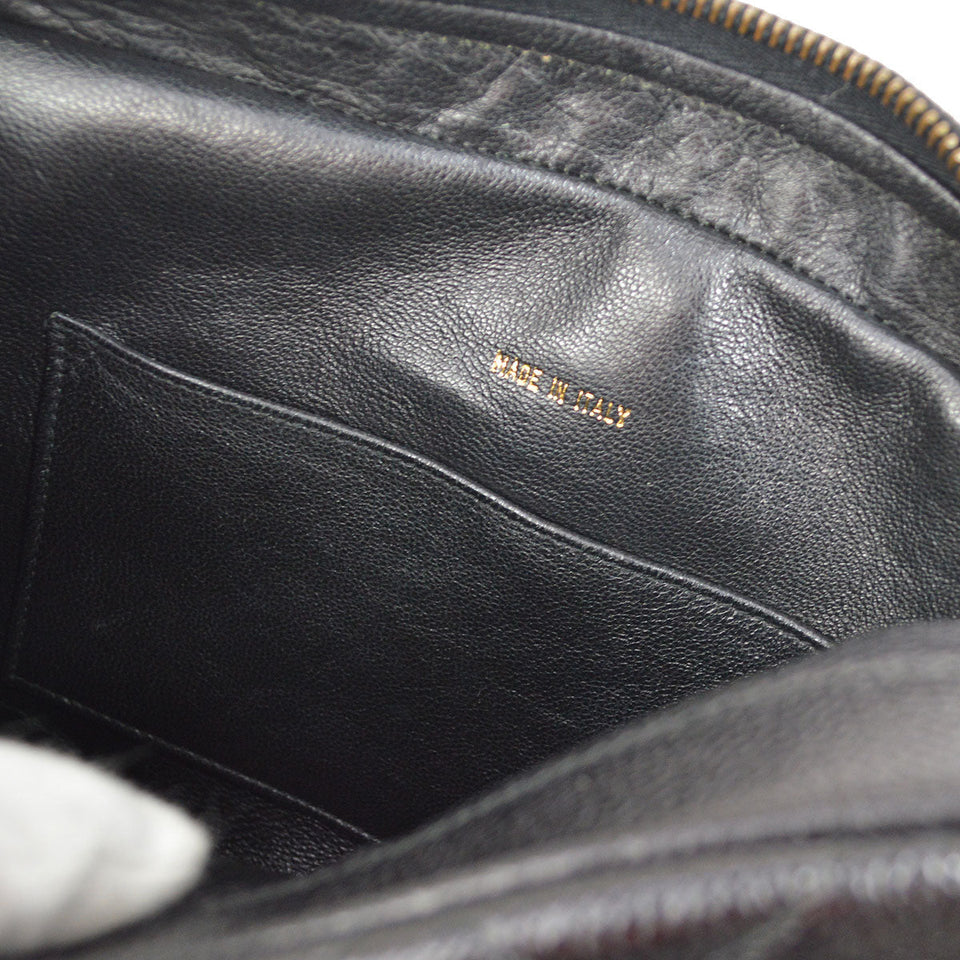 CHANEL 1994-1996 Camera Bag Large Black Caviar