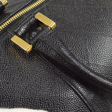 CHANEL 1997-1999 Cosmoline Boston 50 Black Caviar