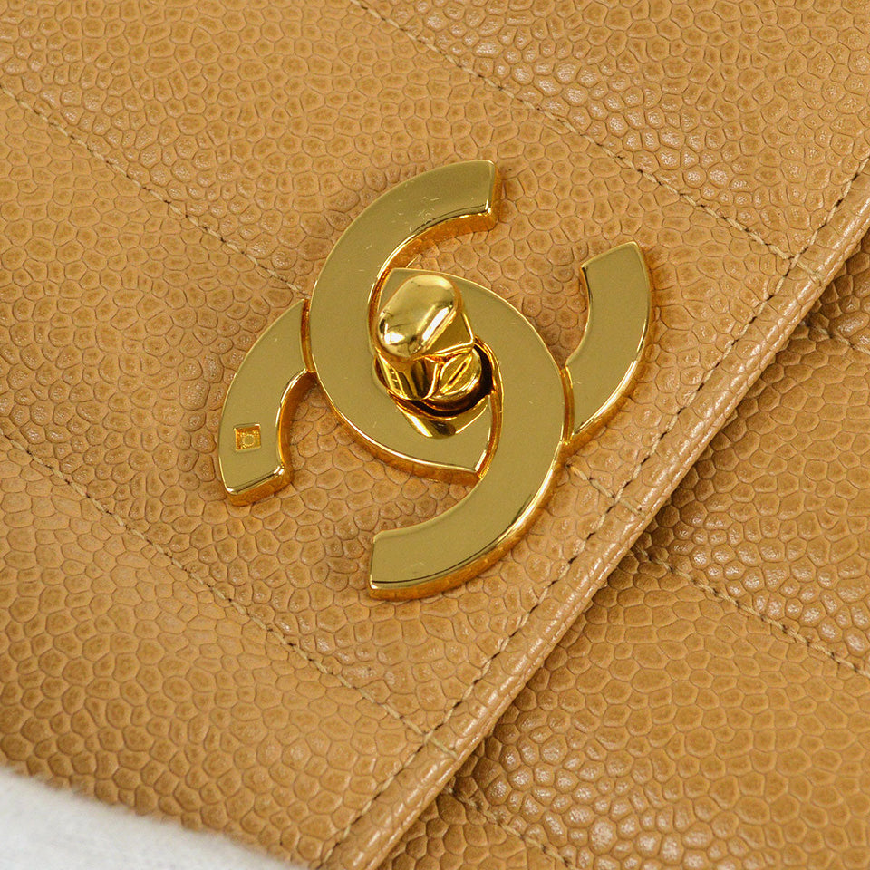 CHANEL * 1994-1996 Medium Vertical Straight Flap
