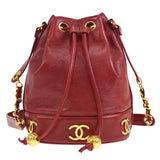 CHANEL 1991-1994 Triple CC Bucket Bag