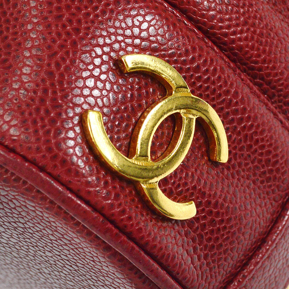 CHANEL 1991-1994 Triple CC Bucket Bag