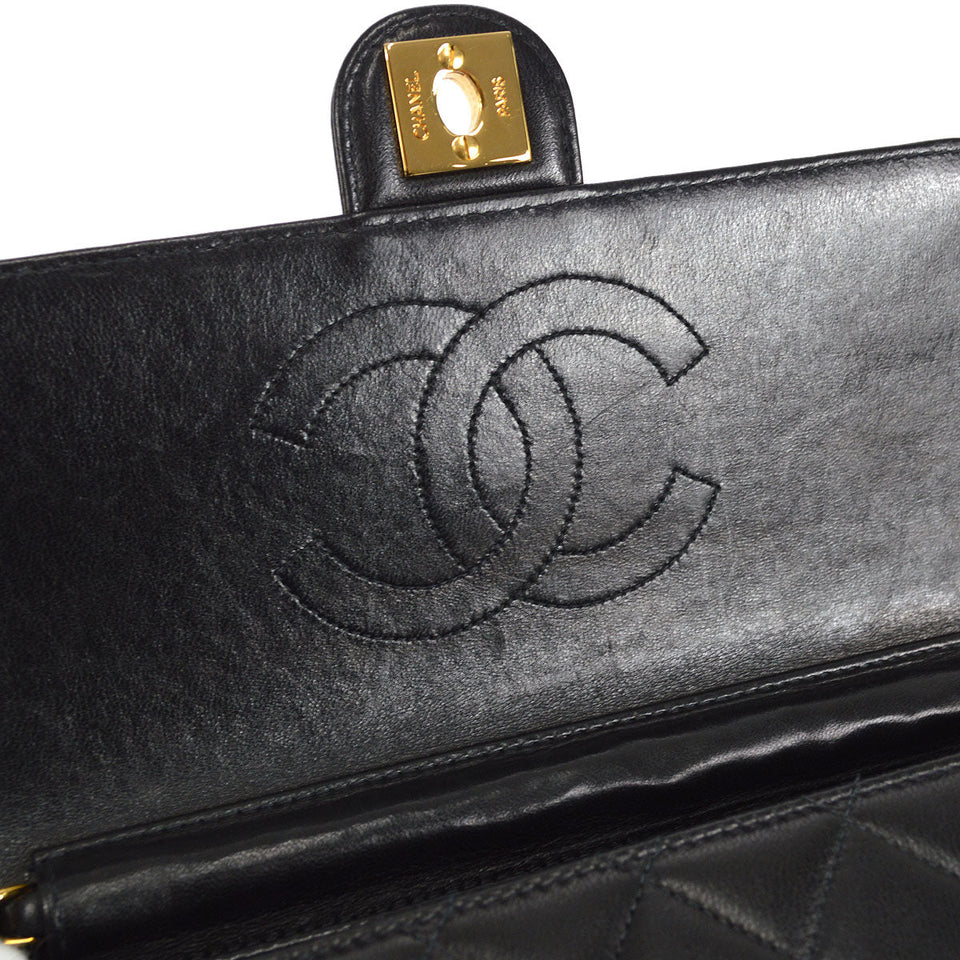 CHANEL 2004-2005 Small Turnlock Half Flap