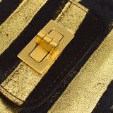CHANEL 2000-2001 micro mademoiselle lock handbag