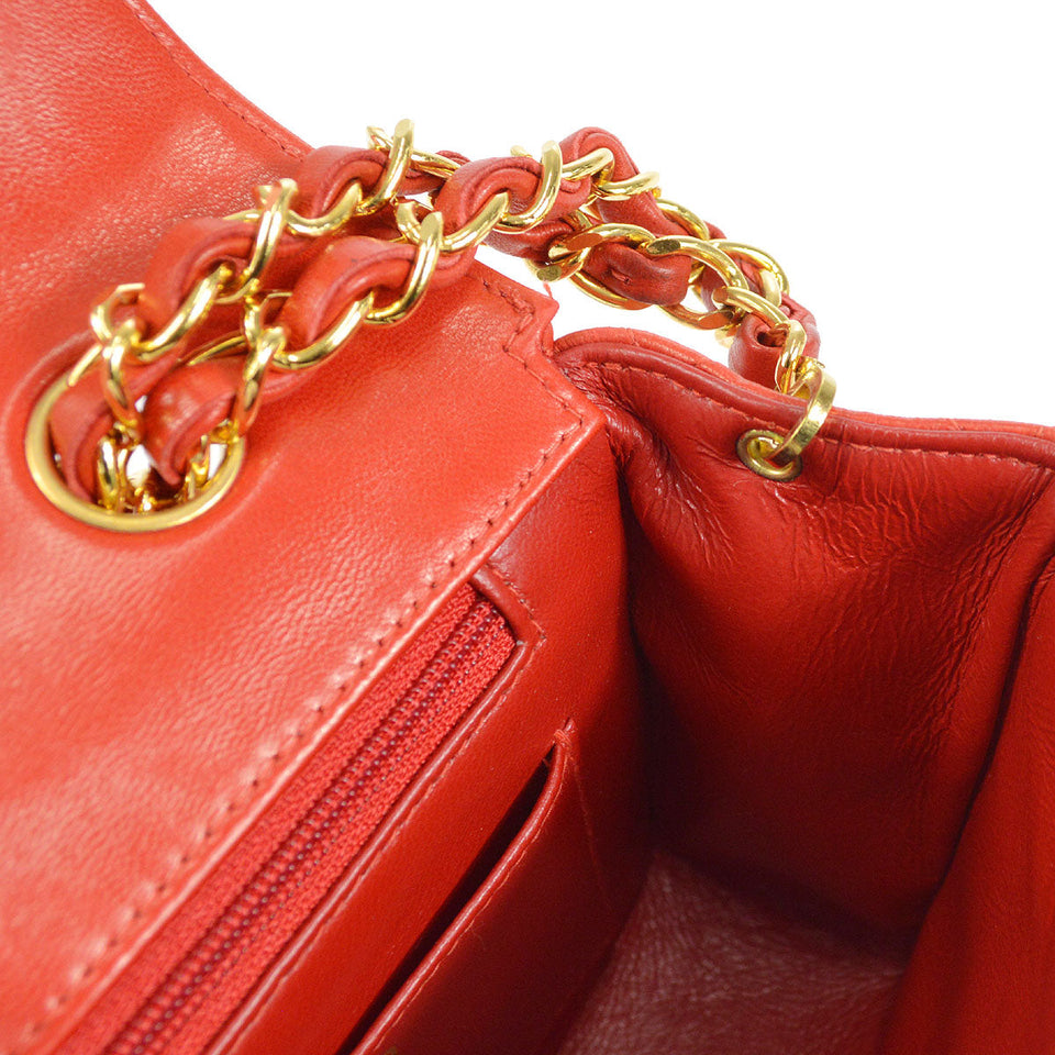 CHANEL 1994-1996 Mini Border Flap Handbag