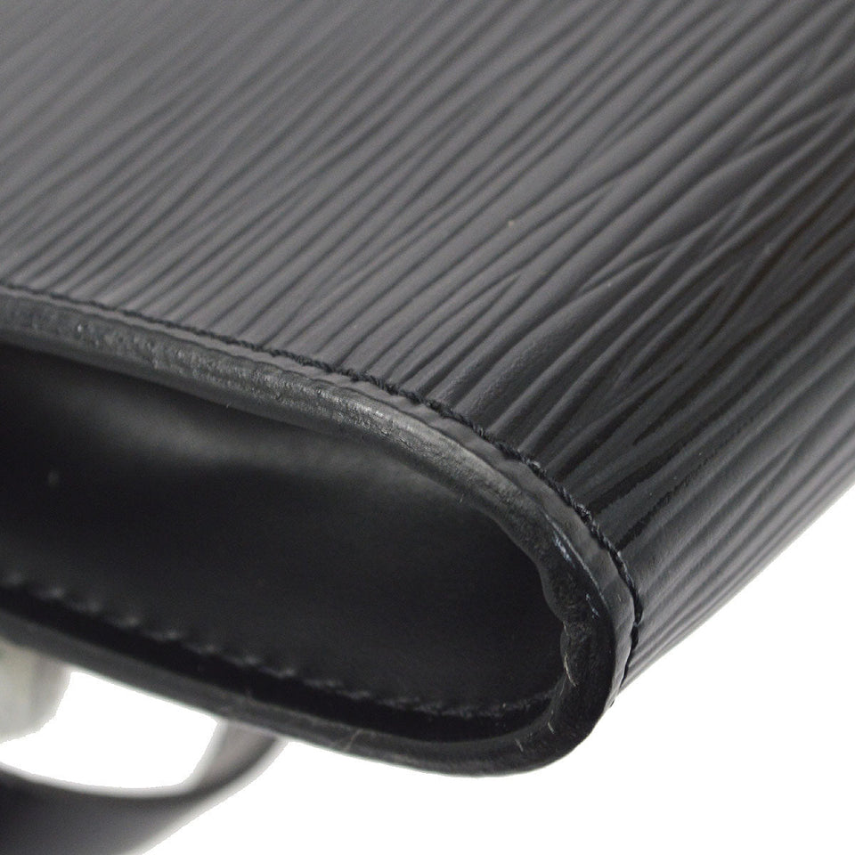 LOUIS VUITTON POCHETTE ACCESSOIRES HANDBAG BLACK EPI M52982