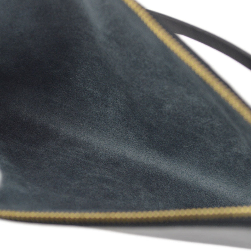 LOUIS VUITTON POCHETTE ACCESSOIRES HANDBAG BLACK EPI M52982
