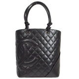 CHANEL 2003-2004 Cambon Ligne Tote Bag