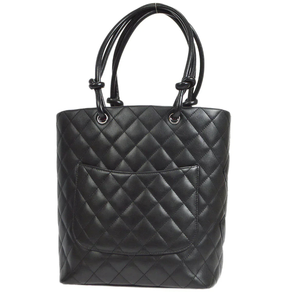 CHANEL 2003-2004 Cambon Ligne Tote Bag