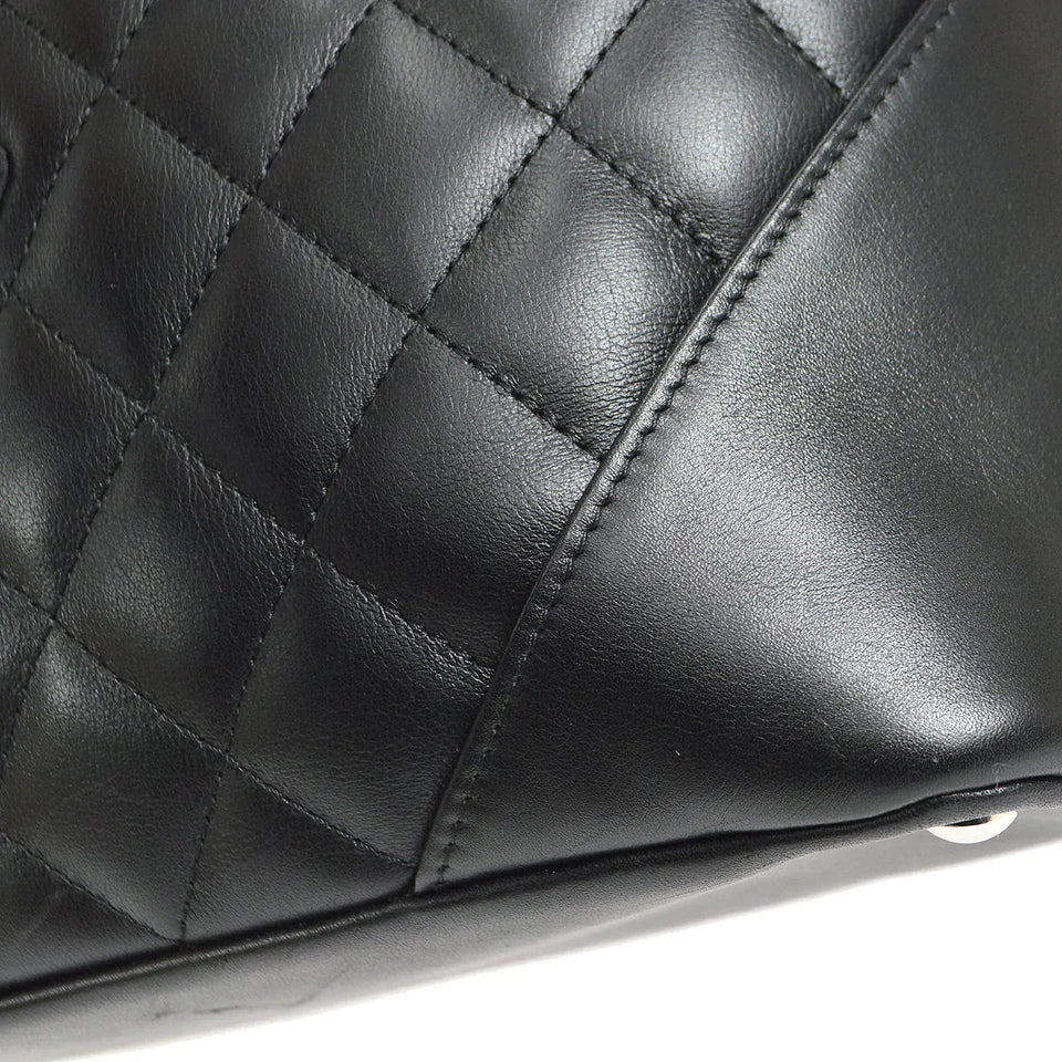 CHANEL 2003-2004 Cambon Ligne Tote Bag