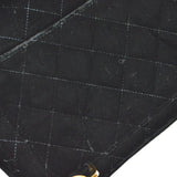CHANEL 1994-1996 Classic Flap Backpack Black Velvet