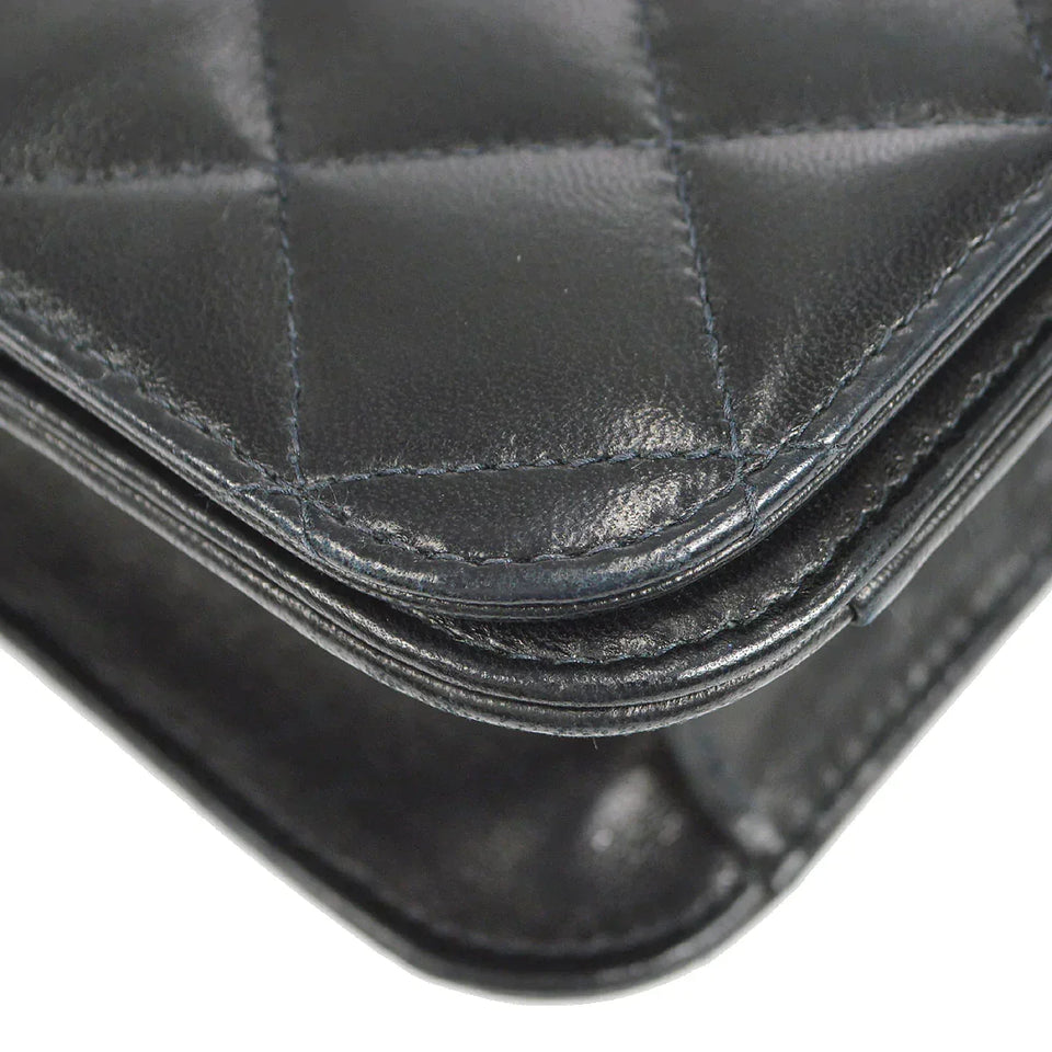 CHANEL 2001-2003 Turnlock CC Full Flap Small