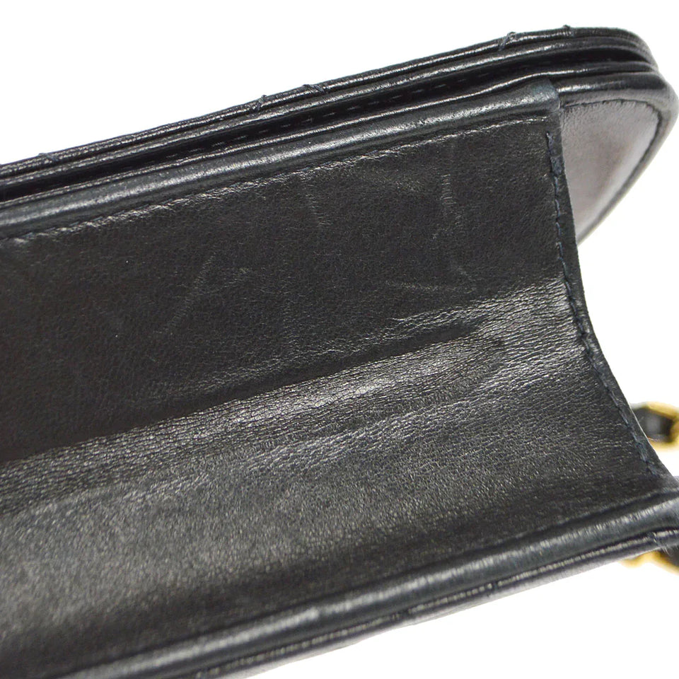CHANEL 2001-2003 Turnlock CC Full Flap Small