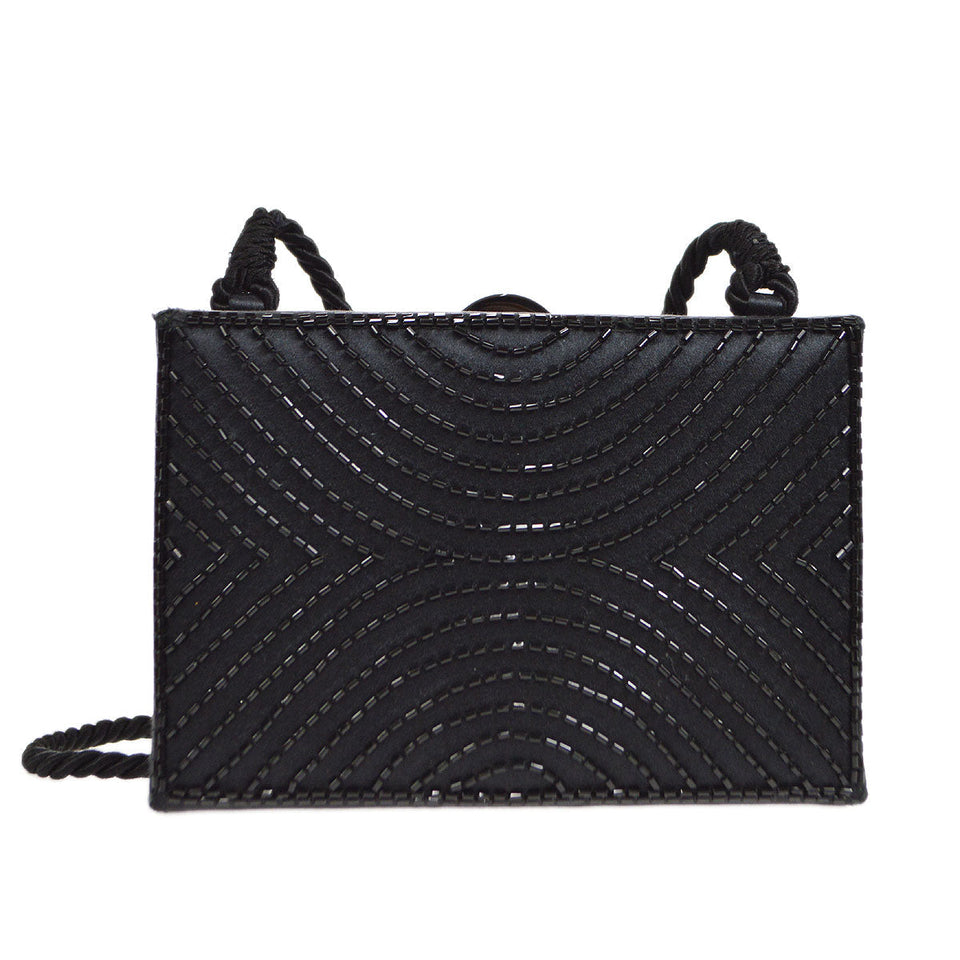 CHANEL 1997-1999 beaded box bag