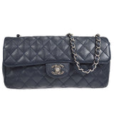 CHANEL 2005-2006 East West Navy Caviar