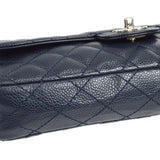 CHANEL 2005-2006 East West Navy Caviar
