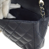 CHANEL 2005-2006 East West Navy Caviar
