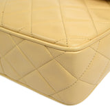 CHANEL 1994-1996 Pocket Camera Bag Mini Beige Lambskin