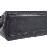 CHANEL Chain Shoulder Bag Black Caviar