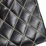 CHANEL 2001-2003 Wild Stitch Handbag Black Calfskin