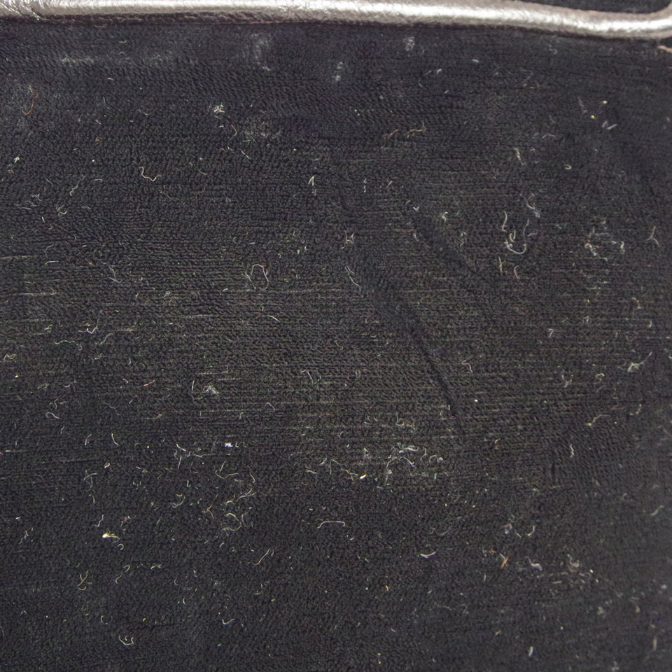 CHANEL 1991-1994 Backpack Black Velvet