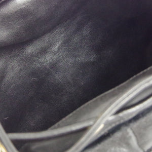 CHANEL 1991-1994 Backpack Black Velvet AK25677k