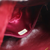 CHANEL 1986-1988 Bucket Bag Mini Red Suede