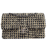 CHANEL 2001-2003 Classic Flap Medium Tweed