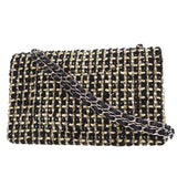 CHANEL 2001-2003 Classic Flap Medium Tweed