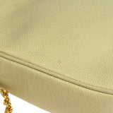 CHANEL 1994-1996 Triple CC Camera Bag Small Ivory Caviar