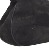 CHANEL * 1996-1997 Handbag Black Suede