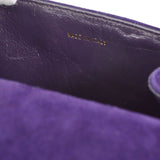 CHANEL * 1996-1997 Handbag Purple Suede