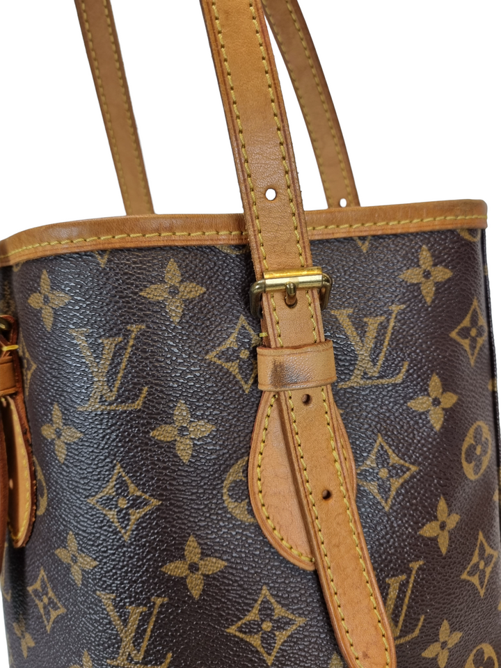 Louis Vuitton Petite Bucket Monogram