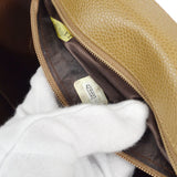 CHANEL * 1996-1997 Flap Box Vanity Shoulder Bag Small Beige Caviar