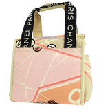 CHANEL 2005-2006 Paris Map Printed Handbag Medium