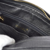 CHANEL 1994-1996 Triple CC Camera Bag Small Black Caviar