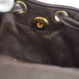 CHANEL * 1991-1994 DUMA Backpack Small Brown Lambskin