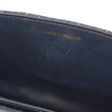 CHANEL * 1996-1997 Classic Single Flap Small Tortoiseshell Chain Denim