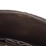 CHANEL * 1994-1996 Classic Double Flap Small Brown Velvet