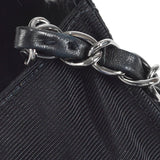 CHANEL * 2005 Emblem Shoulder Bag Mini Black Canvas