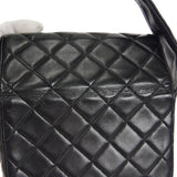 CHANEL 1991-1994 Flap Handbag Mini Black Lambskin