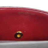 CHANEL 1991-1994 Flap Handbag Mini Black Lambskin