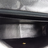 CHANEL 1997-1999 Tall Diana Flap Medium Black Caviar