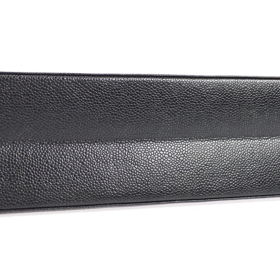 CHANEL 1997-1999 Pocket Tote Black Caviar