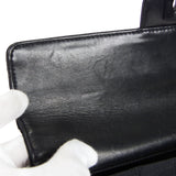 CHANEL 2000-2001 New Travel Line East West Black Jacquard