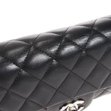 CHANEL 2006-2008 East West SHW Black Lambskin