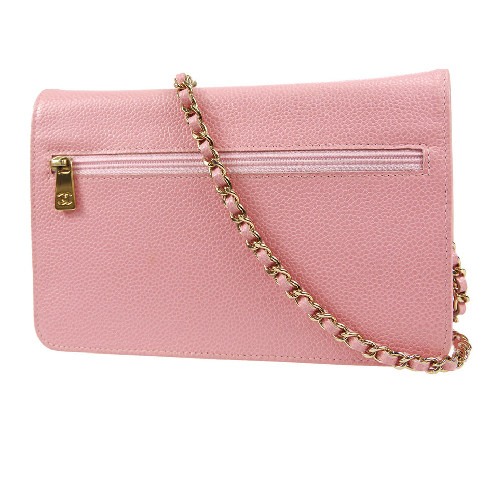 CHANEL 2003-2004 Timeless WOC Pink Caviar