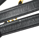 CHANEL 1996-1997 Tall Classic Flap Backpack Medium Black Lambskin