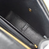 CHANEL 1996-1997 Tall Classic Flap Backpack Medium Black Lambskin